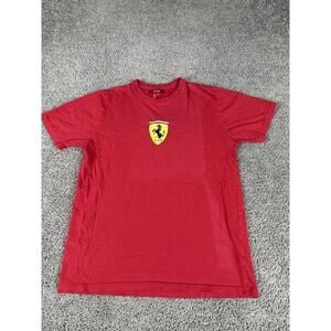 Scuderia Ferrari Shirt Mens Medium Red F1 Racing Formula 1 Graphic Tee